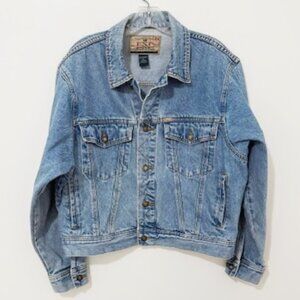 Vintage EXP Jeans By Express Denim Jean Jacket Y2K Men's Size M